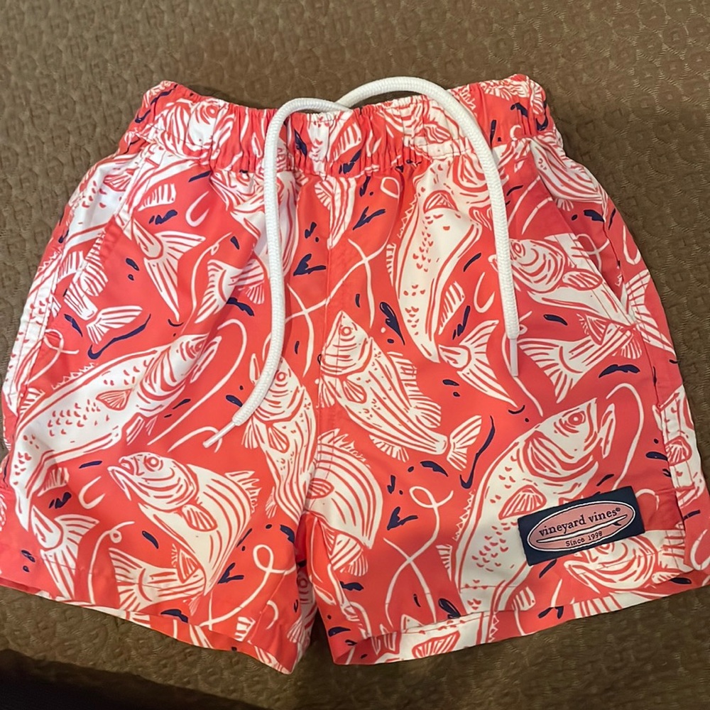 Vineyard Vines boys swim trunks size 2T